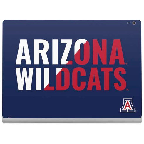 University of Arizona Wildcats Logo Split Blue Surface Book 2 13.5in Skin
